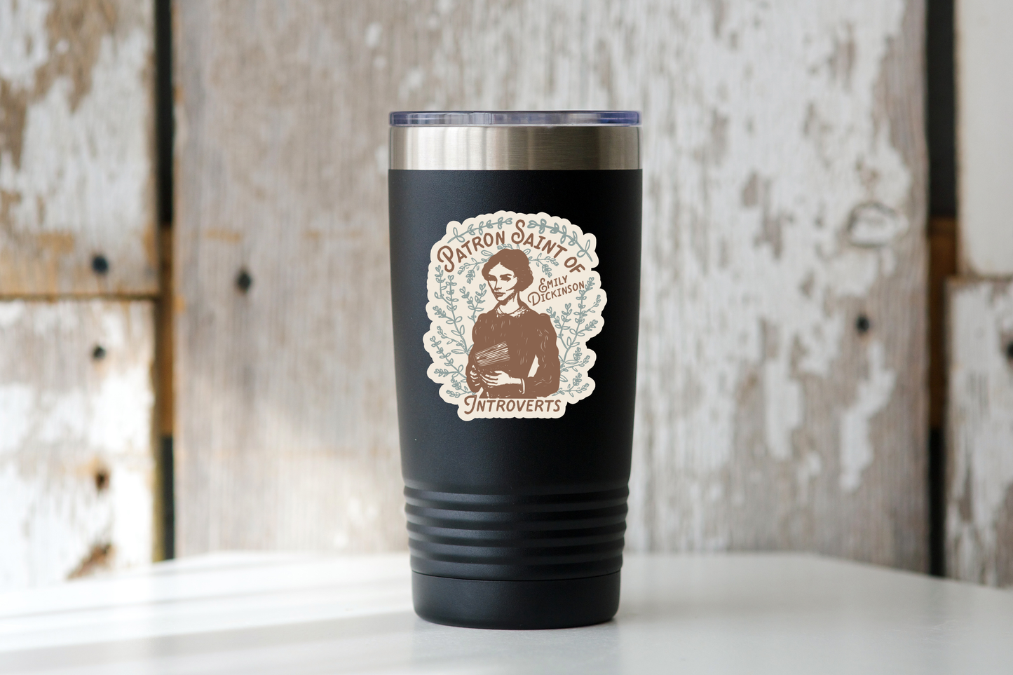 Yarnival - Emily Dickinson Patron Saint of Introverts - library, books