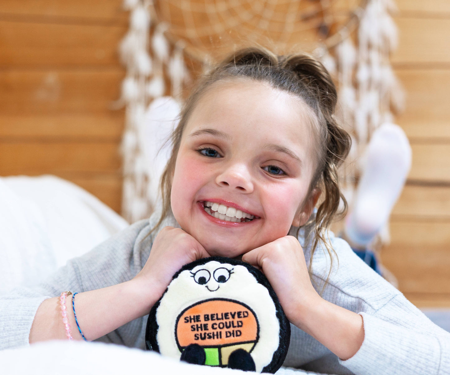 Punchkins - Sushi Plush Just Kiddin' Plush For Kids Tweens Toy Funny