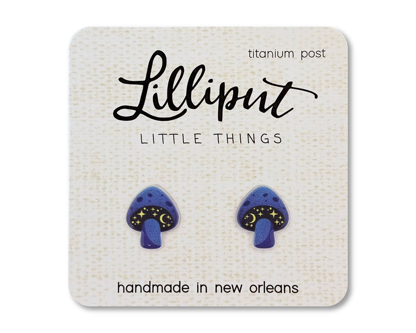 Lilliput Little Things - Cosmic Mushroom Earrings