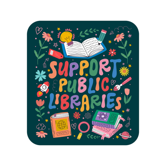 Juju and Moxie - Book Community Schools Library High Quality Vinyl Sticker