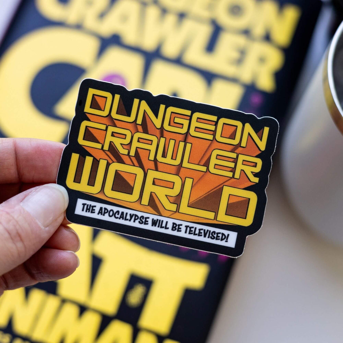 Kingdom of Threads - Dungeon Crawler World Sticker | Dungeon Crawler Carl