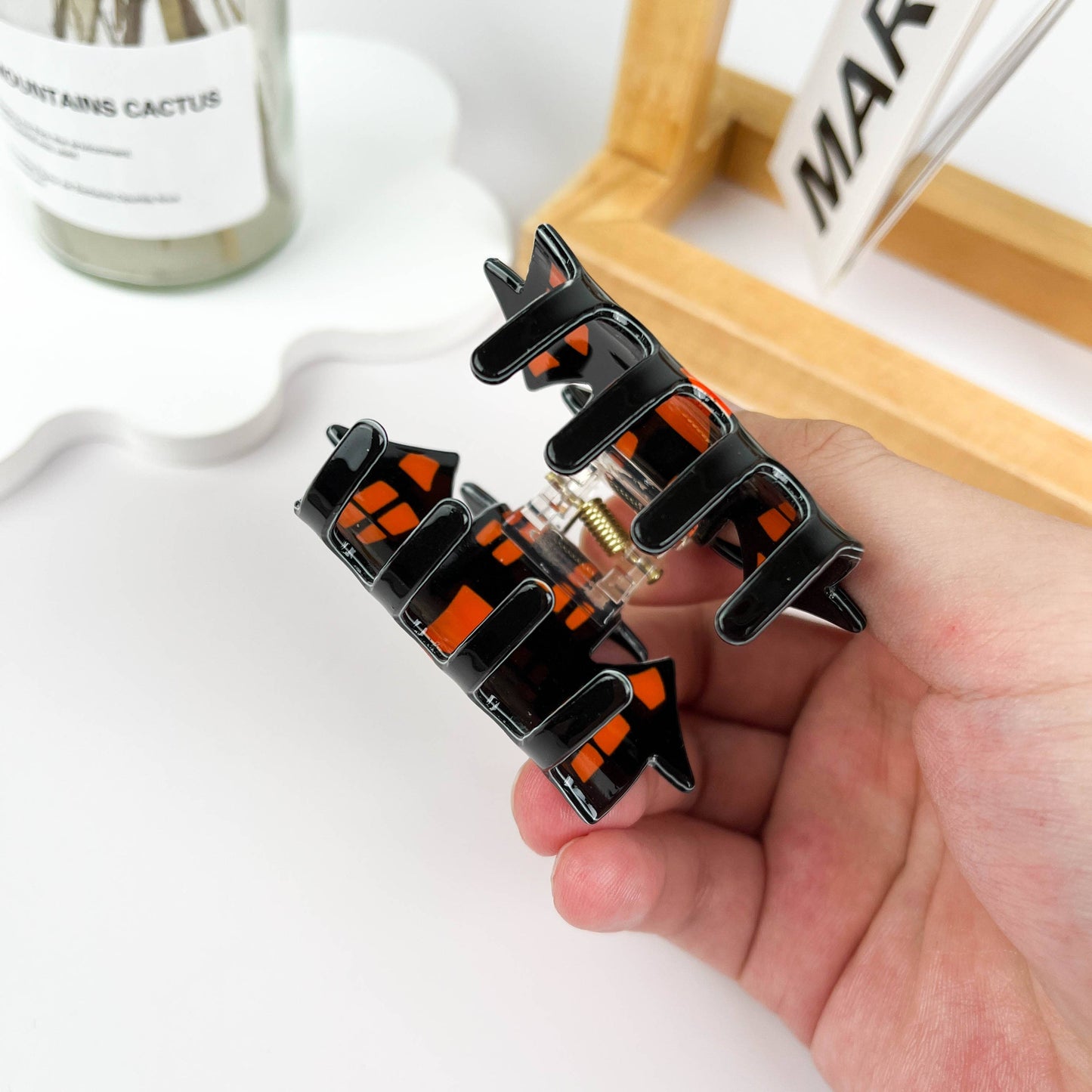 mildstyles - Halloween Haunted House Hair Clip: Green