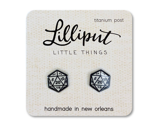 Lilliput Little Things - D20 Earrings