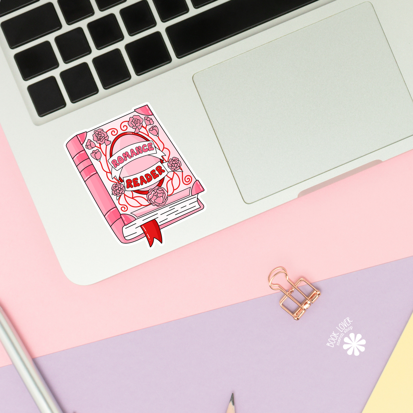 Book Lover Merch Shop - Romance Reader Stickers / Bookish Stickers / Book Lover: 3''