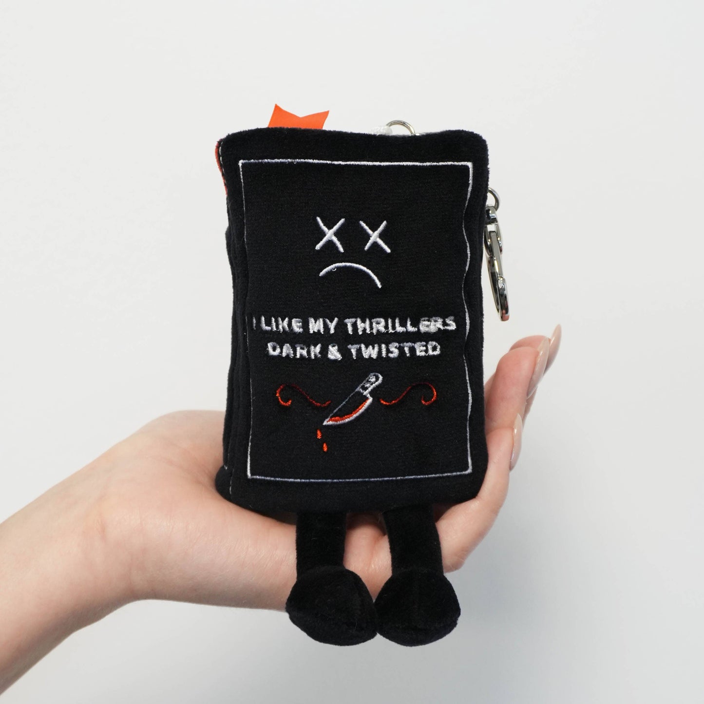 Punchkins - I Like My Horrors Sinister & Disturbing Book Plush Bag Charm