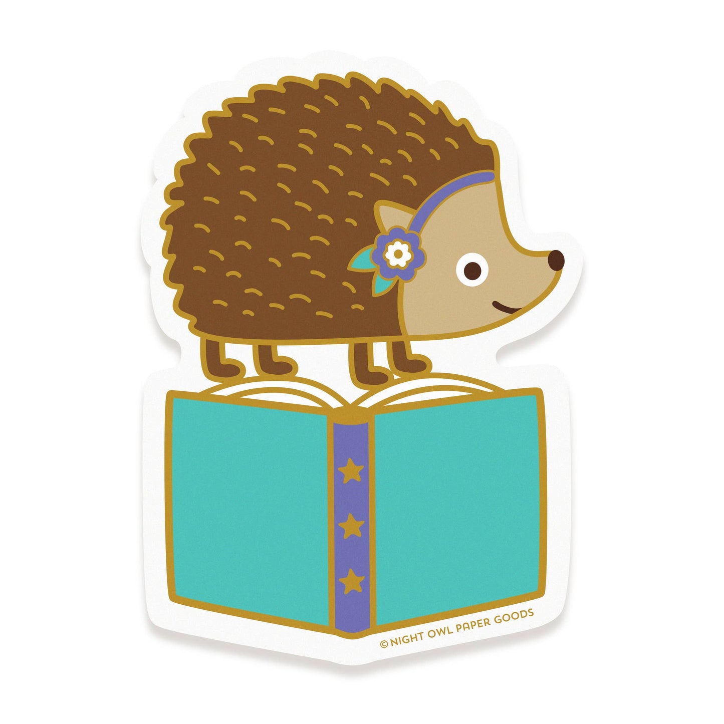 Night Owl Paper Goods - Critter Chronicles Vinyl Sticker