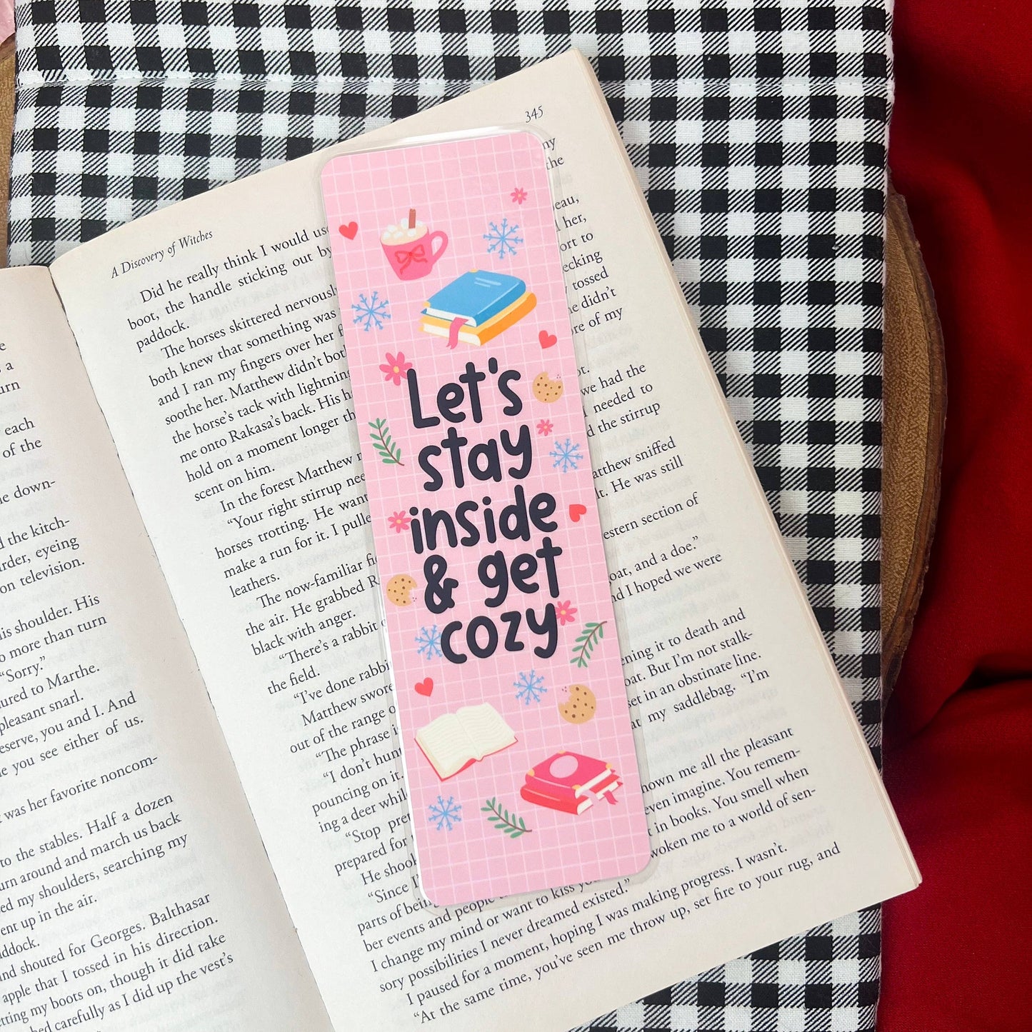 Cozy Reads Shop - Get Cozy Bookmark: Tassel