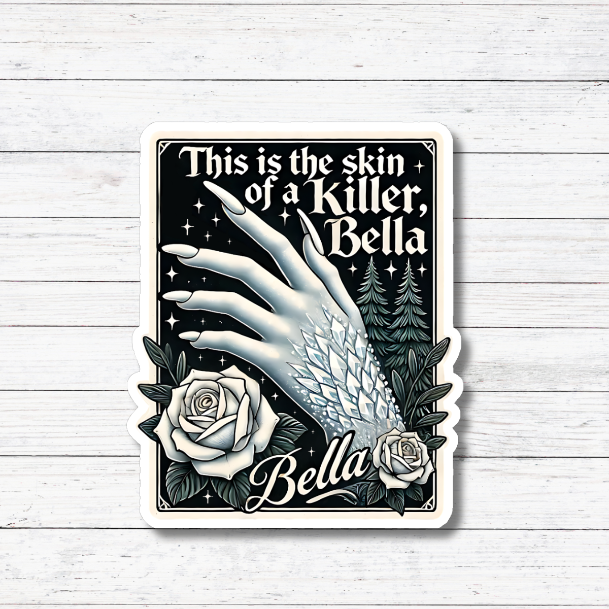 Oily Graphic Creations - Skin of a Killer-Twilight 2 Sticker/Magnet: Glossy Vinyl