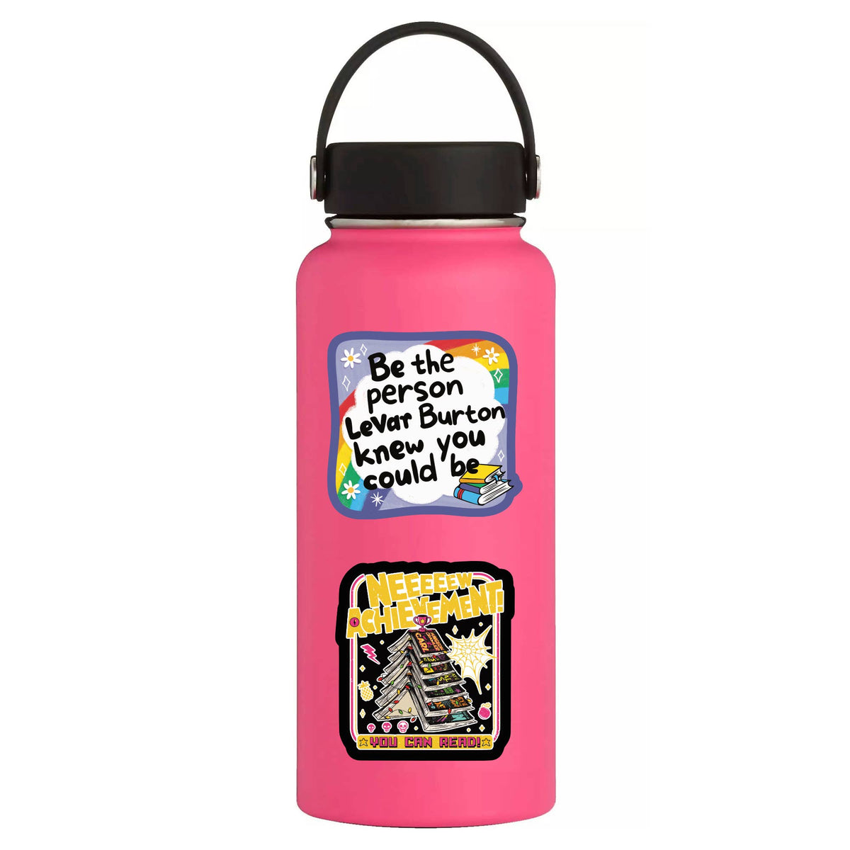Juju and Moxie - Humor Science Fiction Funny Book High Quality Vinyl Sticker