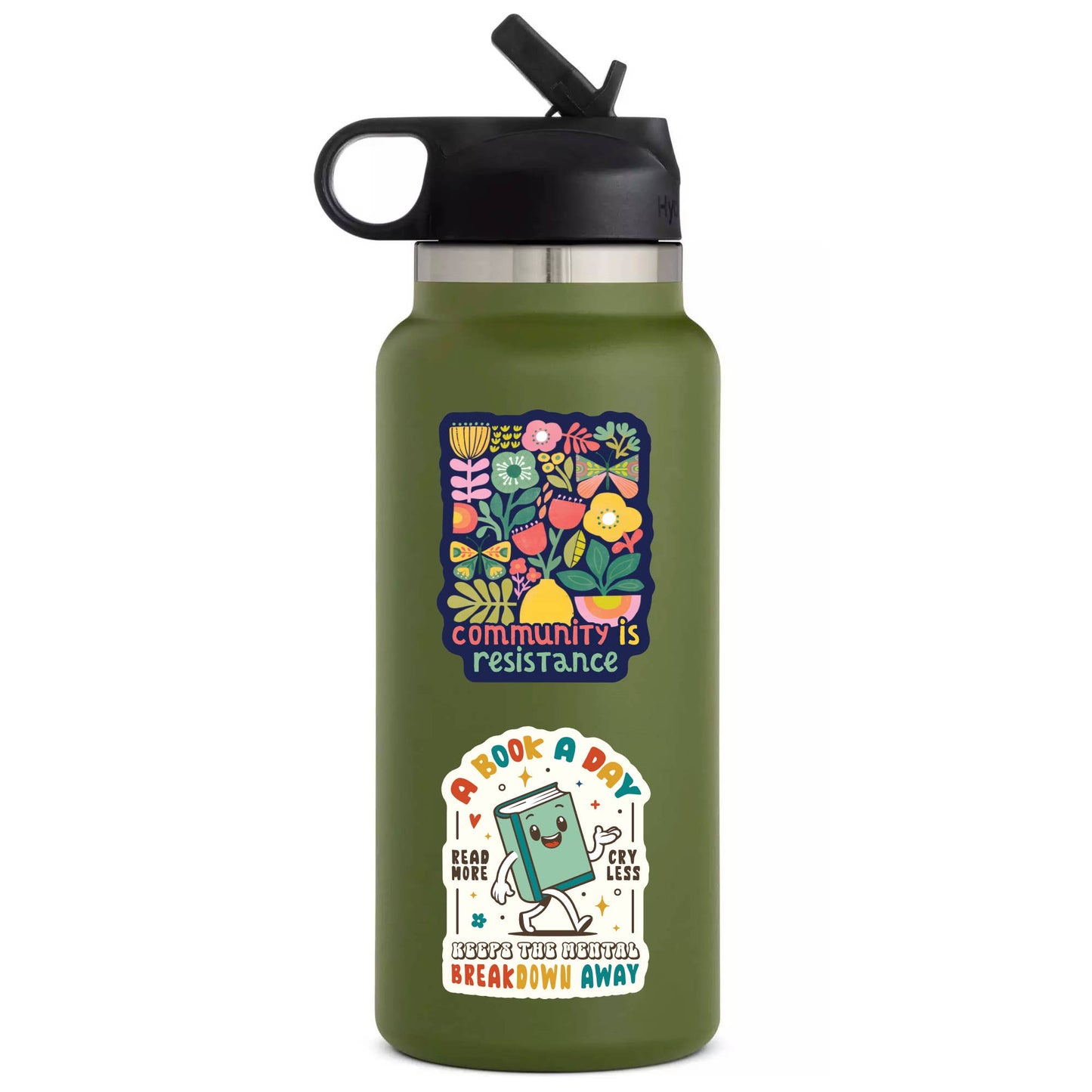 Juju and Moxie - Community Strength Hope Together High Quality Vinyl Sticker