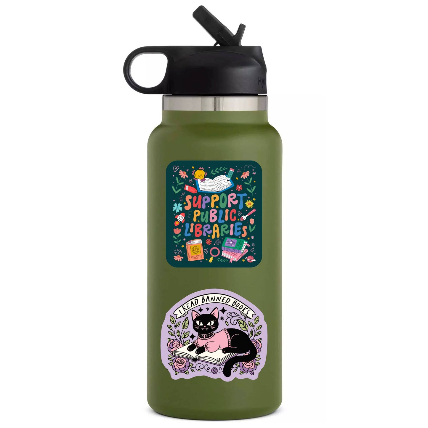 Juju and Moxie - Book Community Schools Library High Quality Vinyl Sticker