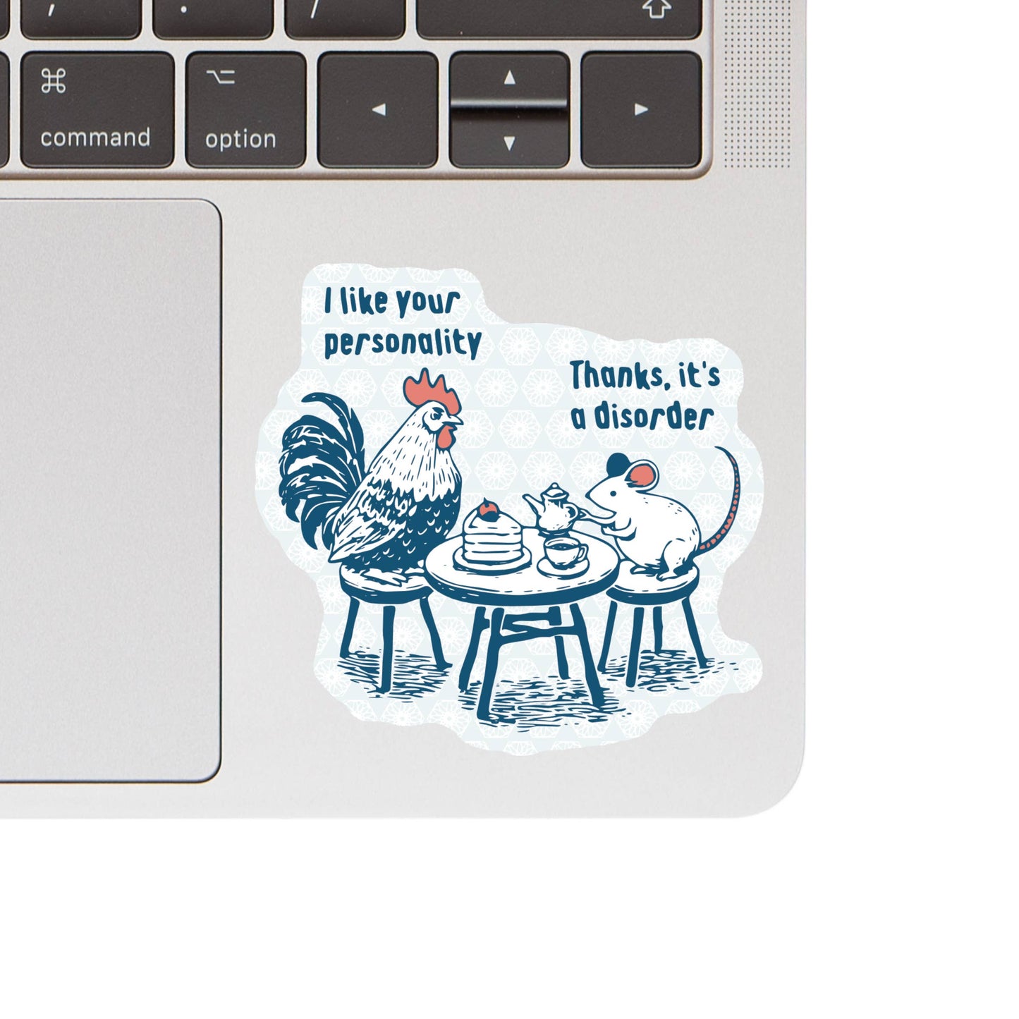 Juju and Moxie - Cute Personality Disorder Animal High Quality Vinyl Sticker