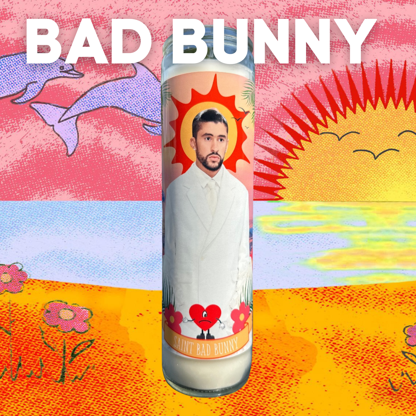 The Luminary and Co. - The Luminary Bad Bunny Altar Candle