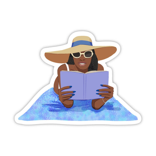 CheerNotes Greeting Cards & Stationery - Beach Read Sticker