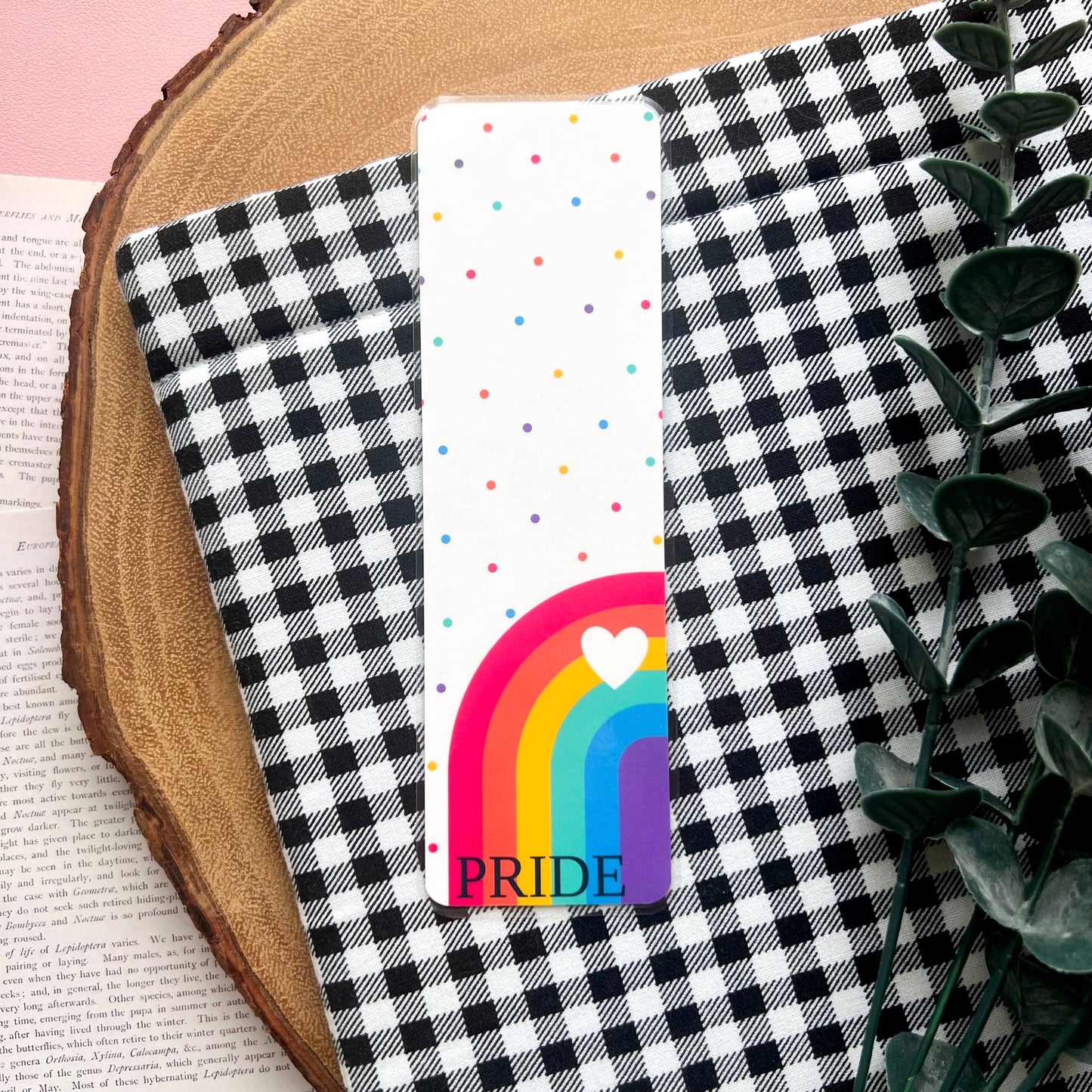 Cozy Reads Shop - Pride Bookmarks: Heart Flags / No Tassel