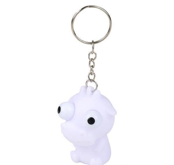 La Luna Bella - Toys - 2" SQUEEZE ANIMAL POPPING EYE KEYCHAIN LLB Keychain