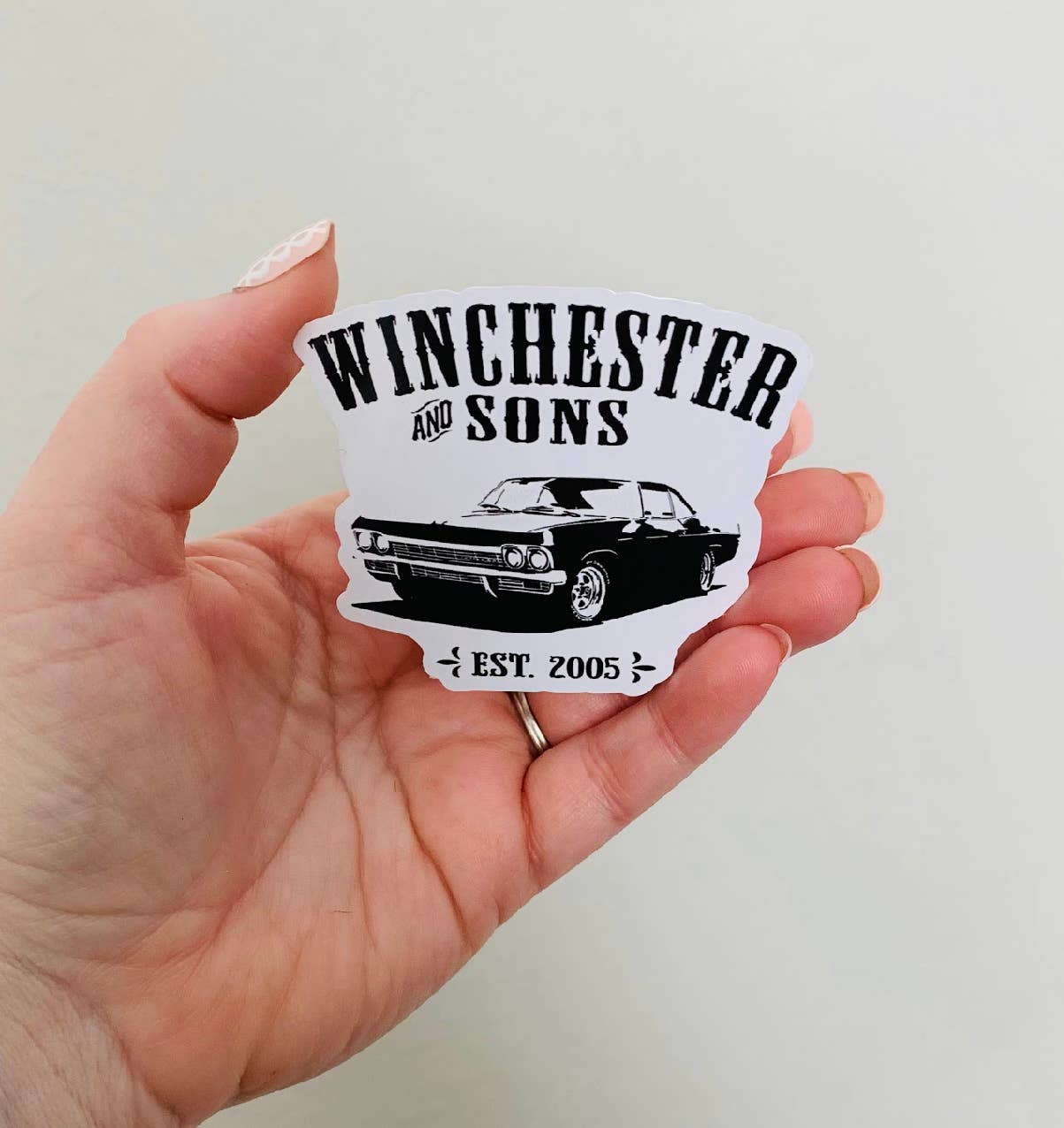 Oily Graphic Creations - Winchester & Sons-Supernatural Sticker/Magnet: Glossy Vinyl
