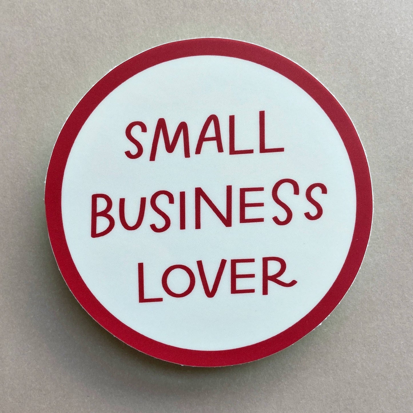 Just Follow Your Art - Small Business Lover Sticker | Shop Local Vinyl Stickers