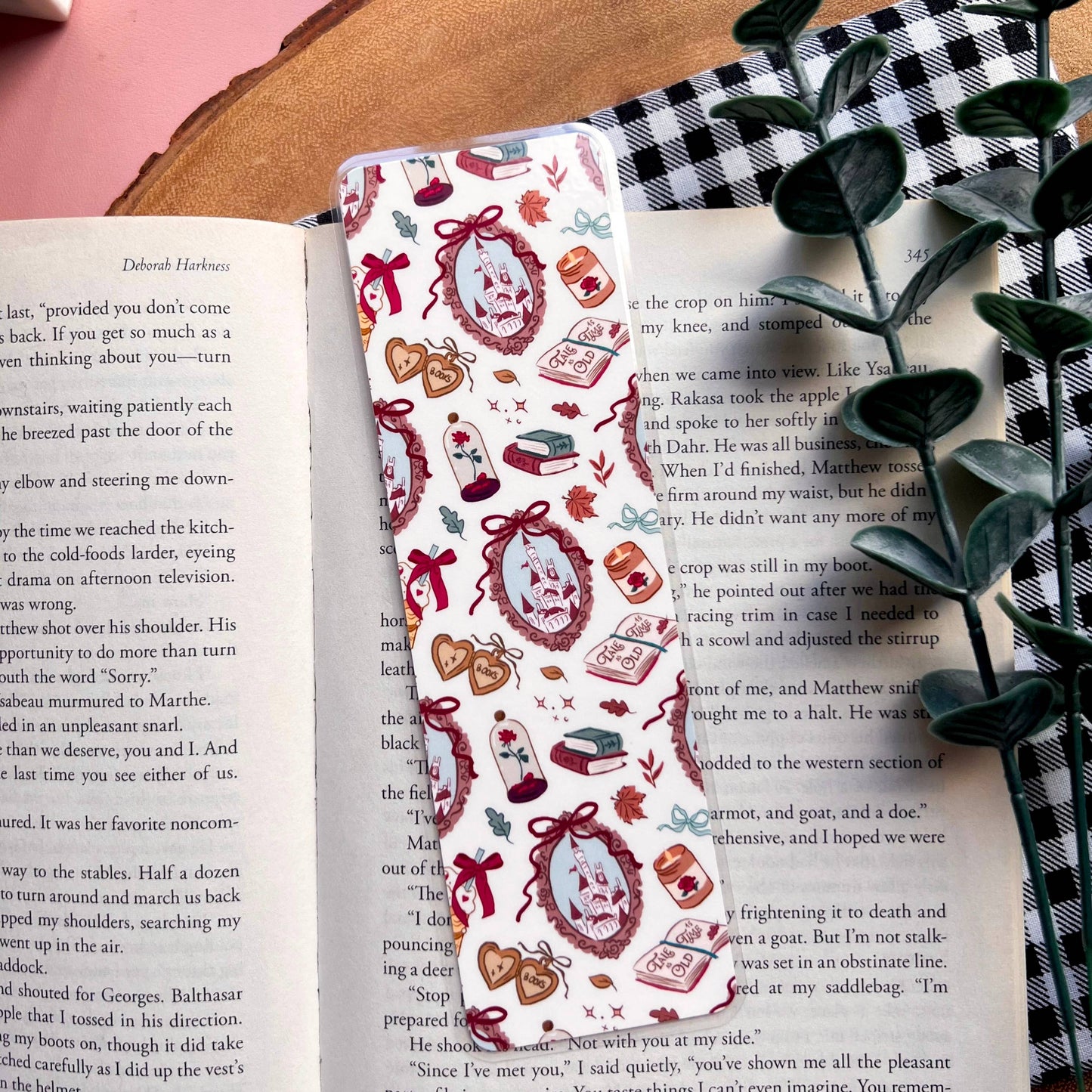 Cozy Reads Shop - Castle Reads Bookmark: Tassel