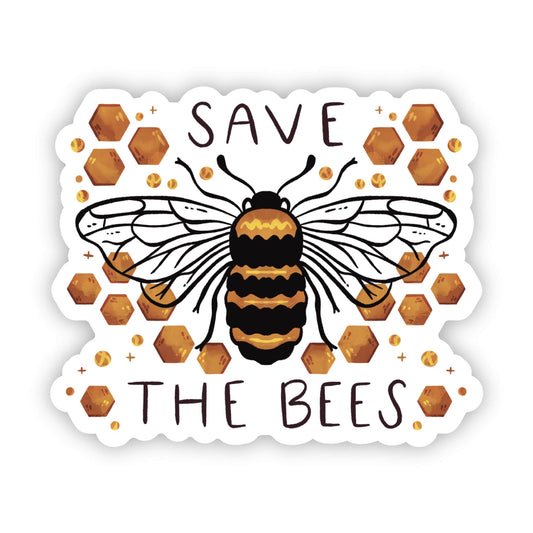 Big Moods - Save the bees nature sticker