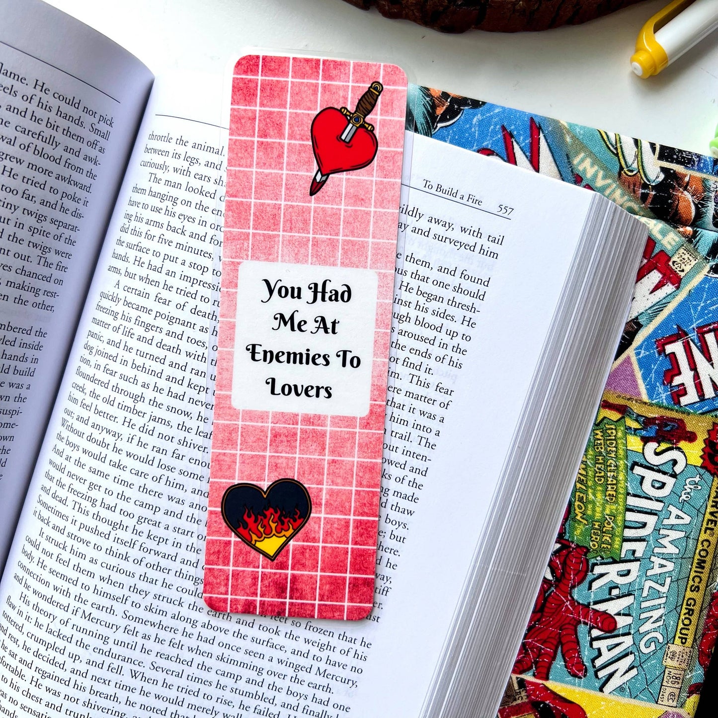 Cozy Reads Shop - Romance Tropes Bookmarks: Tassel / Second Chance