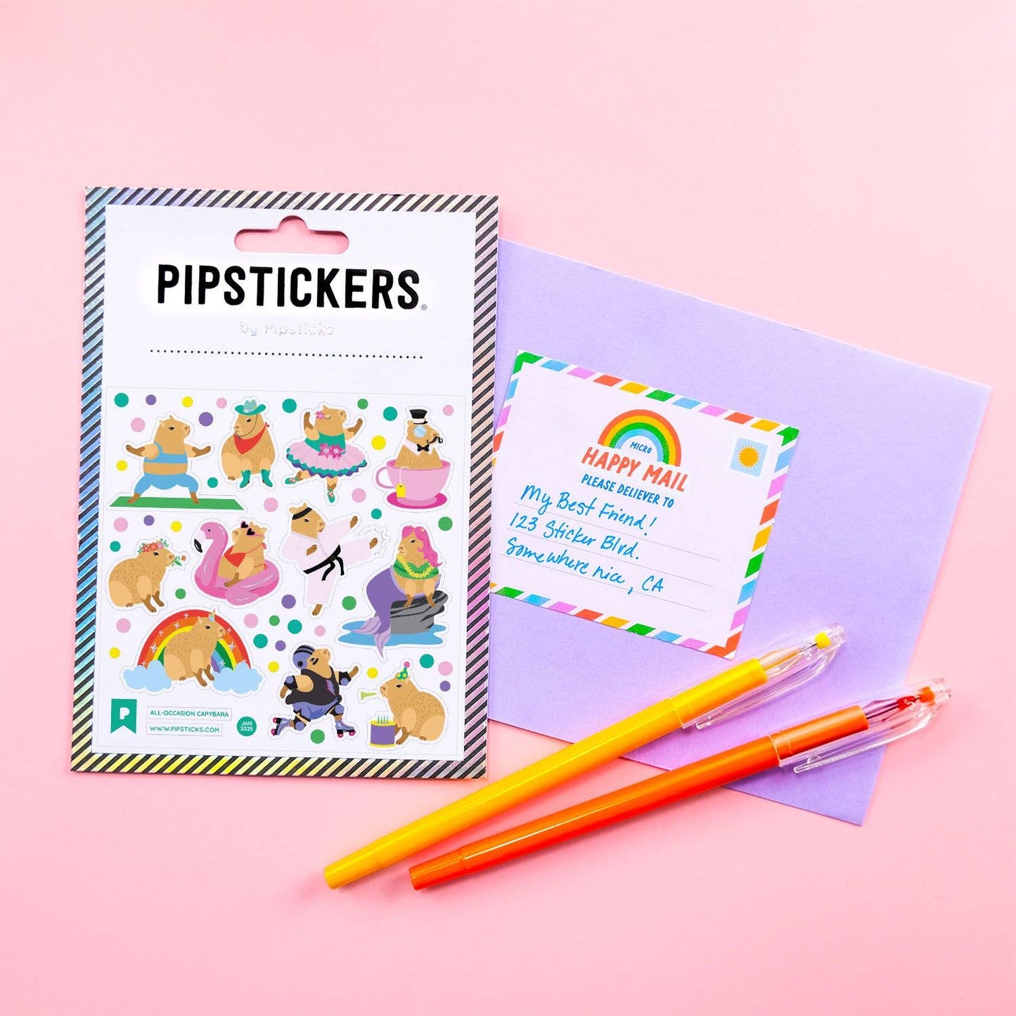 Pipsticks - All-Occasion Capybara: 0001