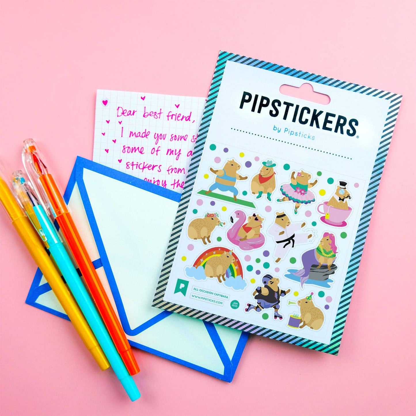 Pipsticks - All-Occasion Capybara: 0001