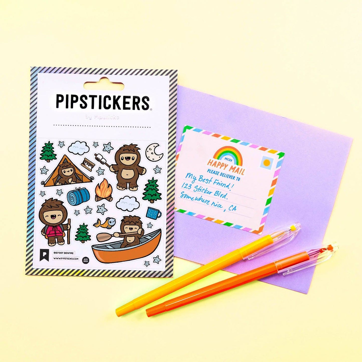 Pipsticks - Bigfoot Bonfire: 0001