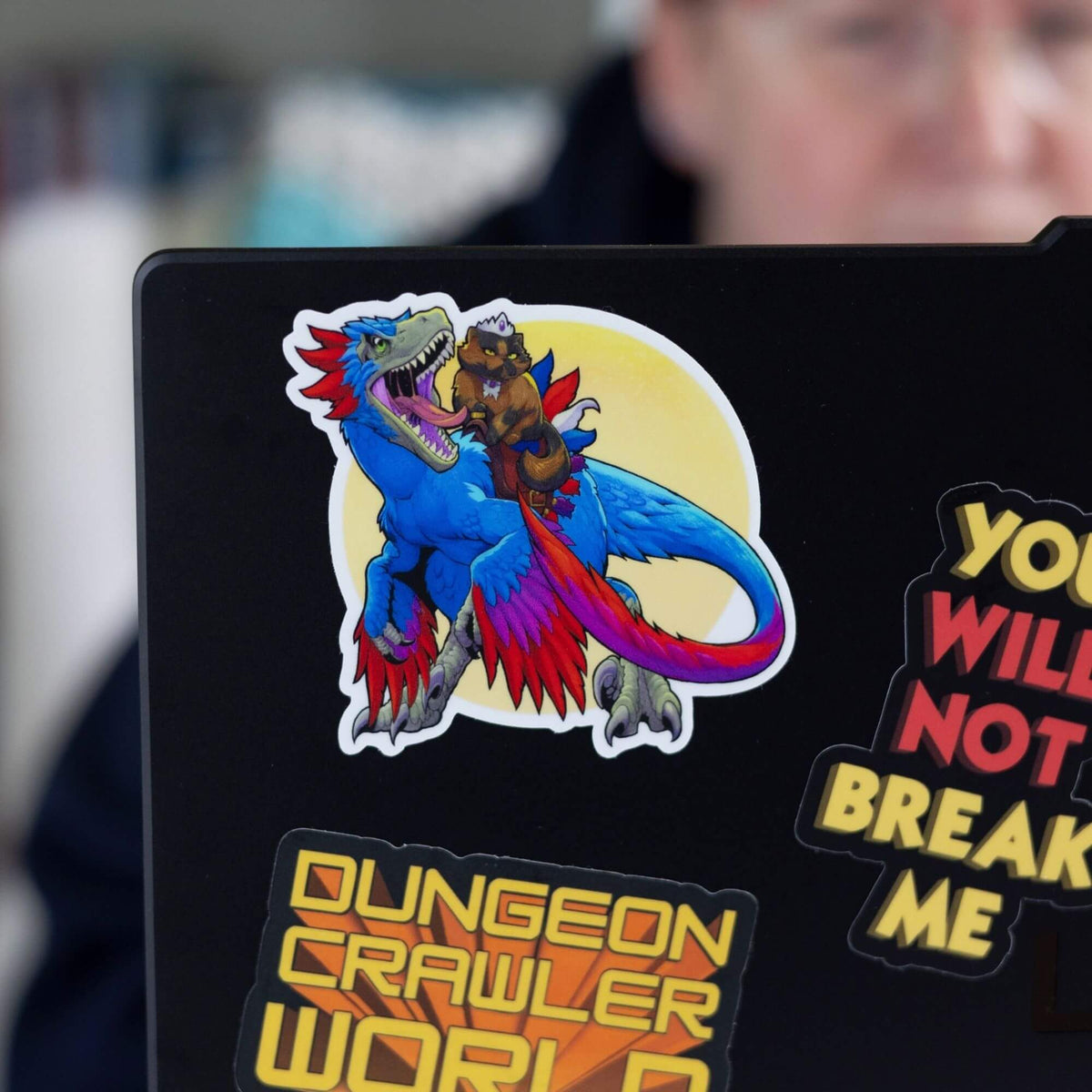 Kingdom of Threads - Princess Donut and Mongo Sticker | Dungeon Crawler Carl