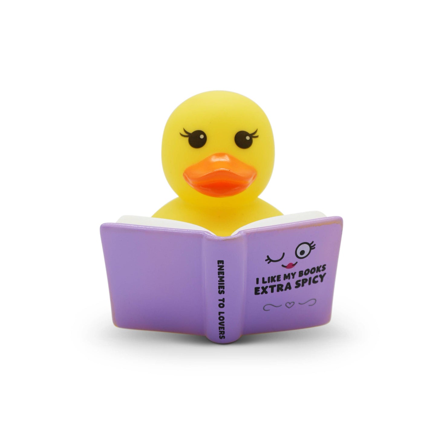 Punchkins - “I Like My Books Extra Spicy” Rubber Duck