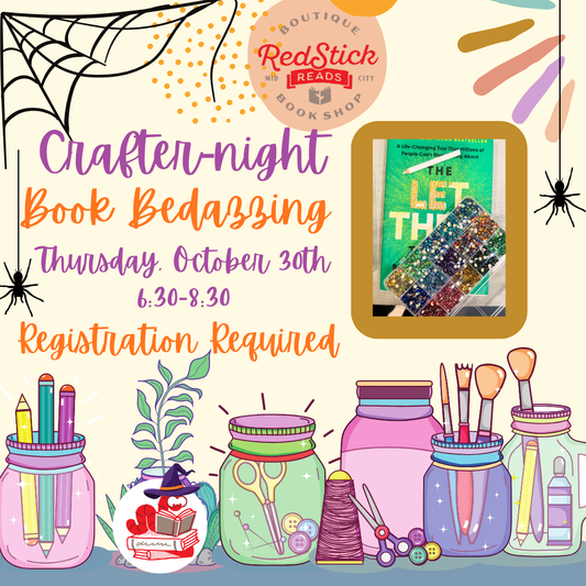 Crafter-Night: Book Bedazzling