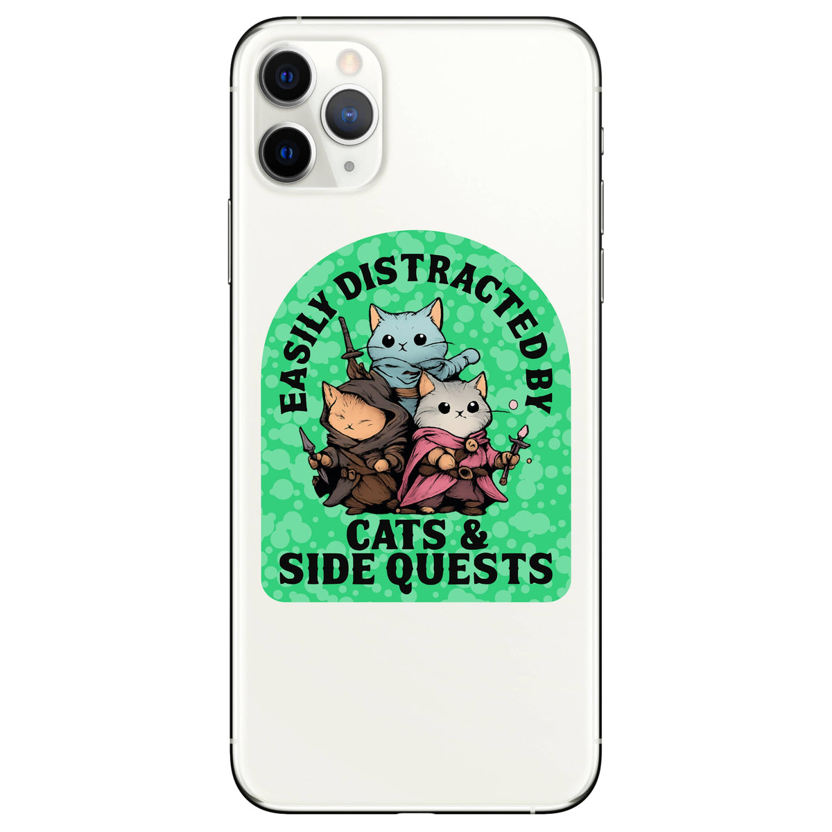 Juju and Moxie - Kitty Cat Role Play Game Magic High Quality Vinyl Sticker