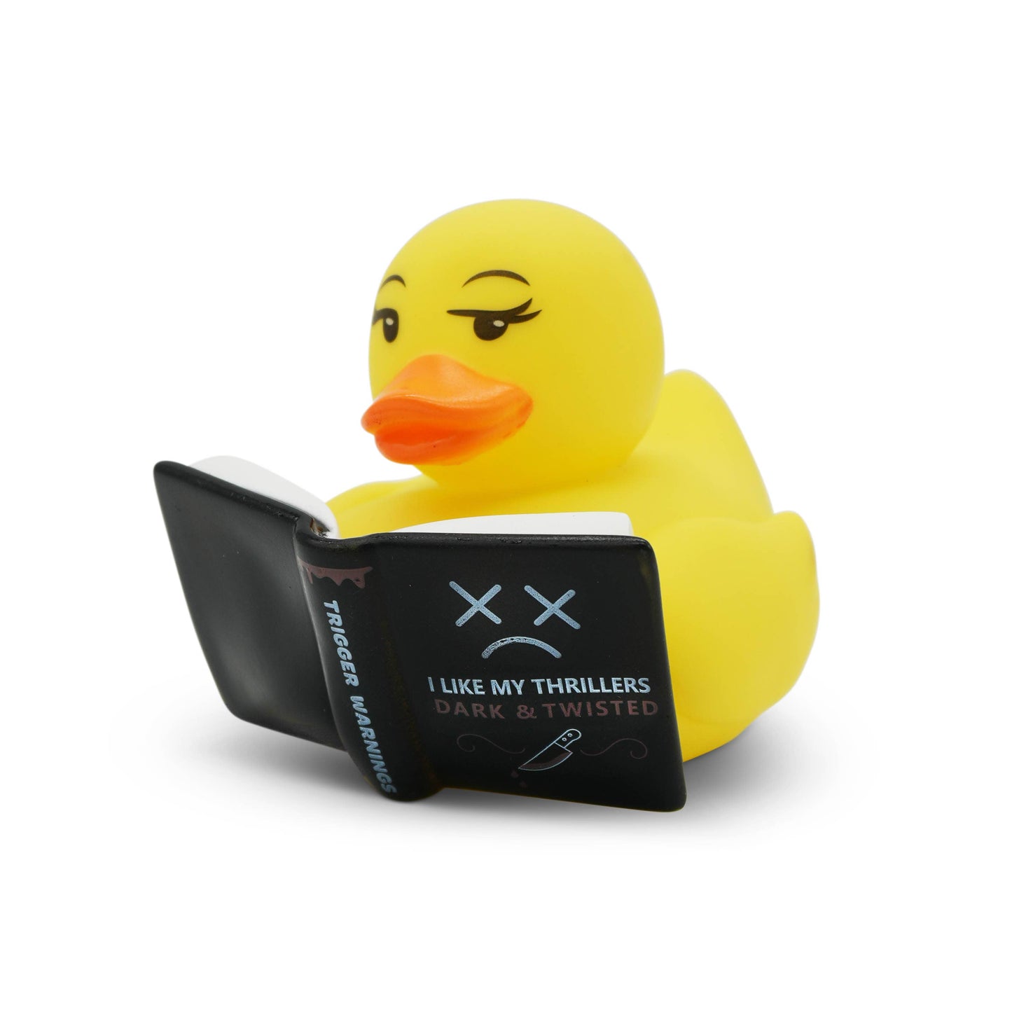 Punchkins - “I Like My Thrillers Dark & Twisted” Rubber Duck