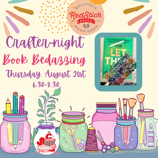 Crafter-Night: Book Bedazzling