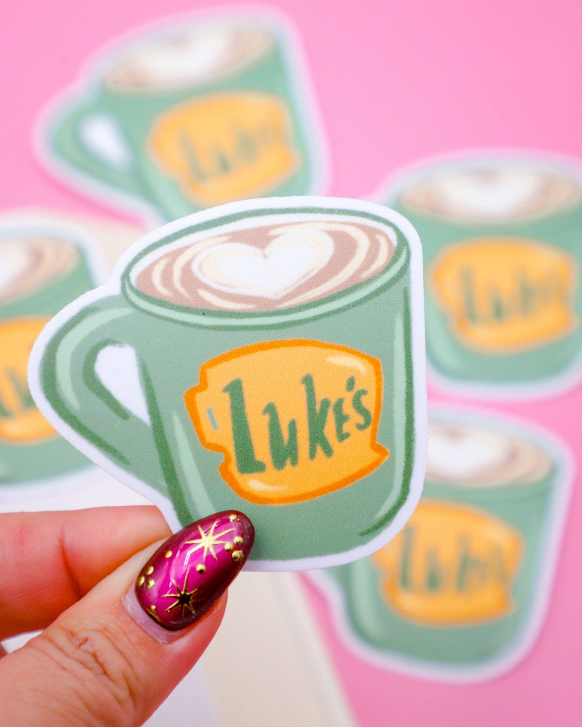 Furever Booked - Luke's Sticker