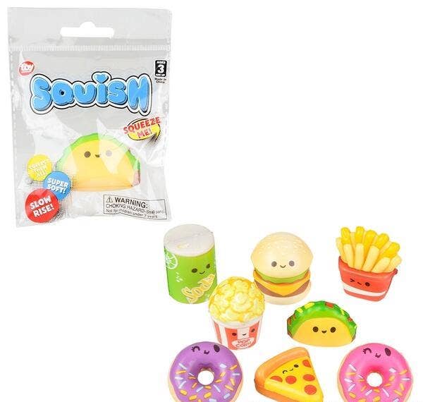 La Luna Bella - Toys - MICRO SQUISH FUN FOODS 1.5"-2.25" LLB Squishy Toys