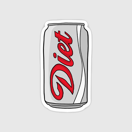 Brittany Paige - Diet Soda Can Sticker
