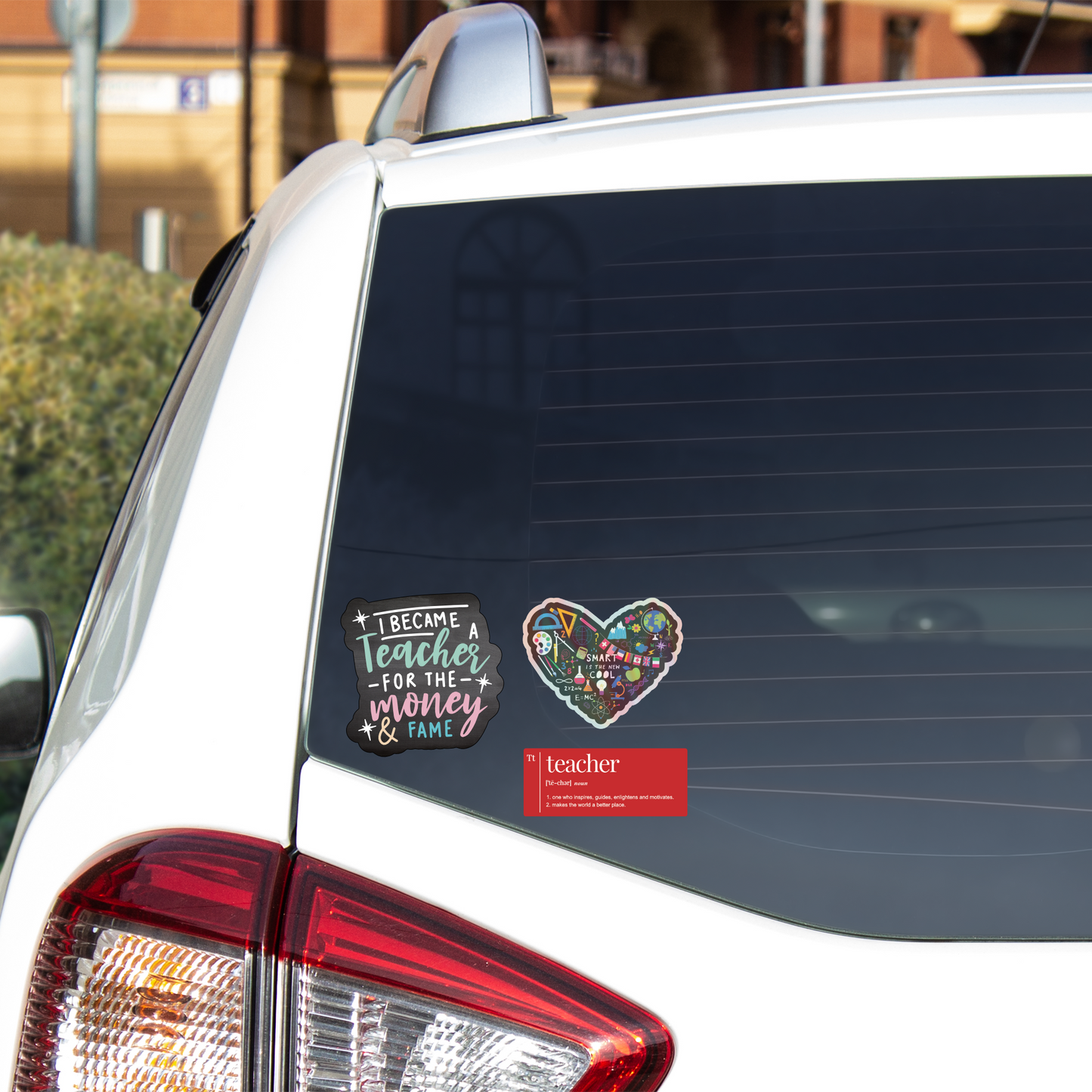Juju and Moxie - Teacher Education Appreciation High Quality Vinyl Sticker
