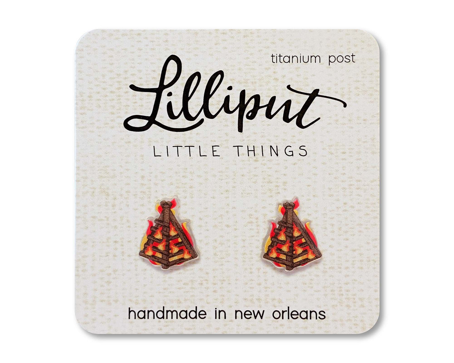 Lilliput Little Things - Bonfire Earrings