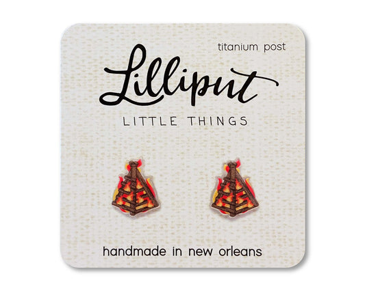 Lilliput Little Things - Bonfire Earrings