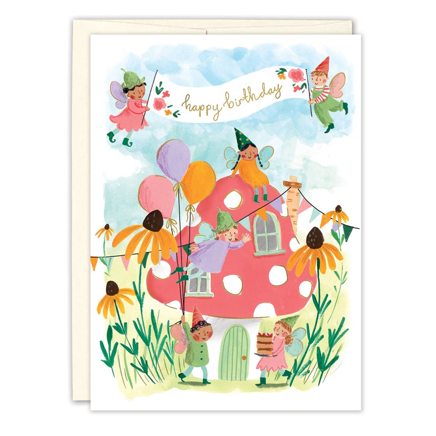 Biely & Shoaf - Fairies Birthday Card