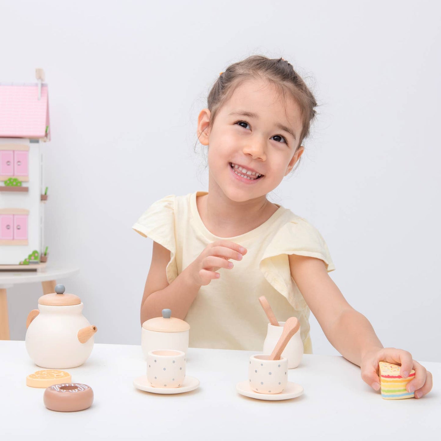 New Classic Toys - New Classic Toys Wooden tea set