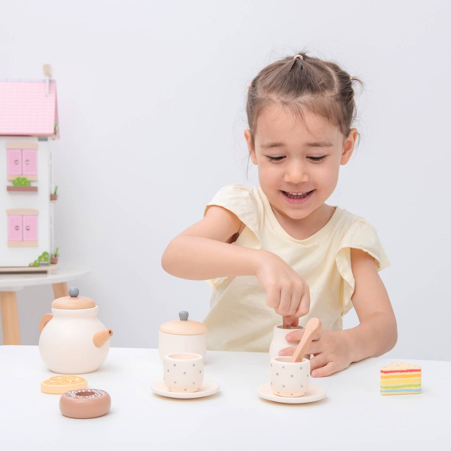 New Classic Toys - New Classic Toys Wooden tea set
