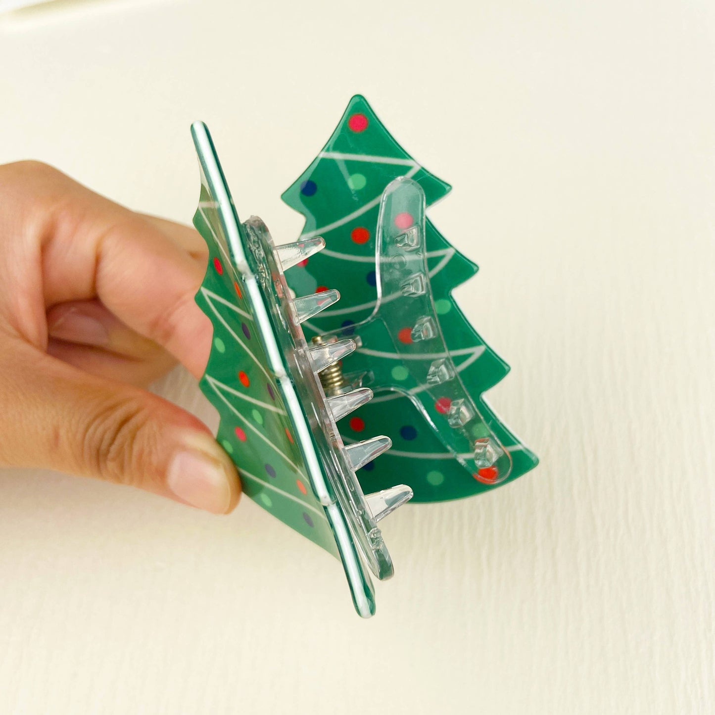 mildstyles - Christmas  Santa Hair Claw Clip,Christmas  tree Hair clip: B20-1-23