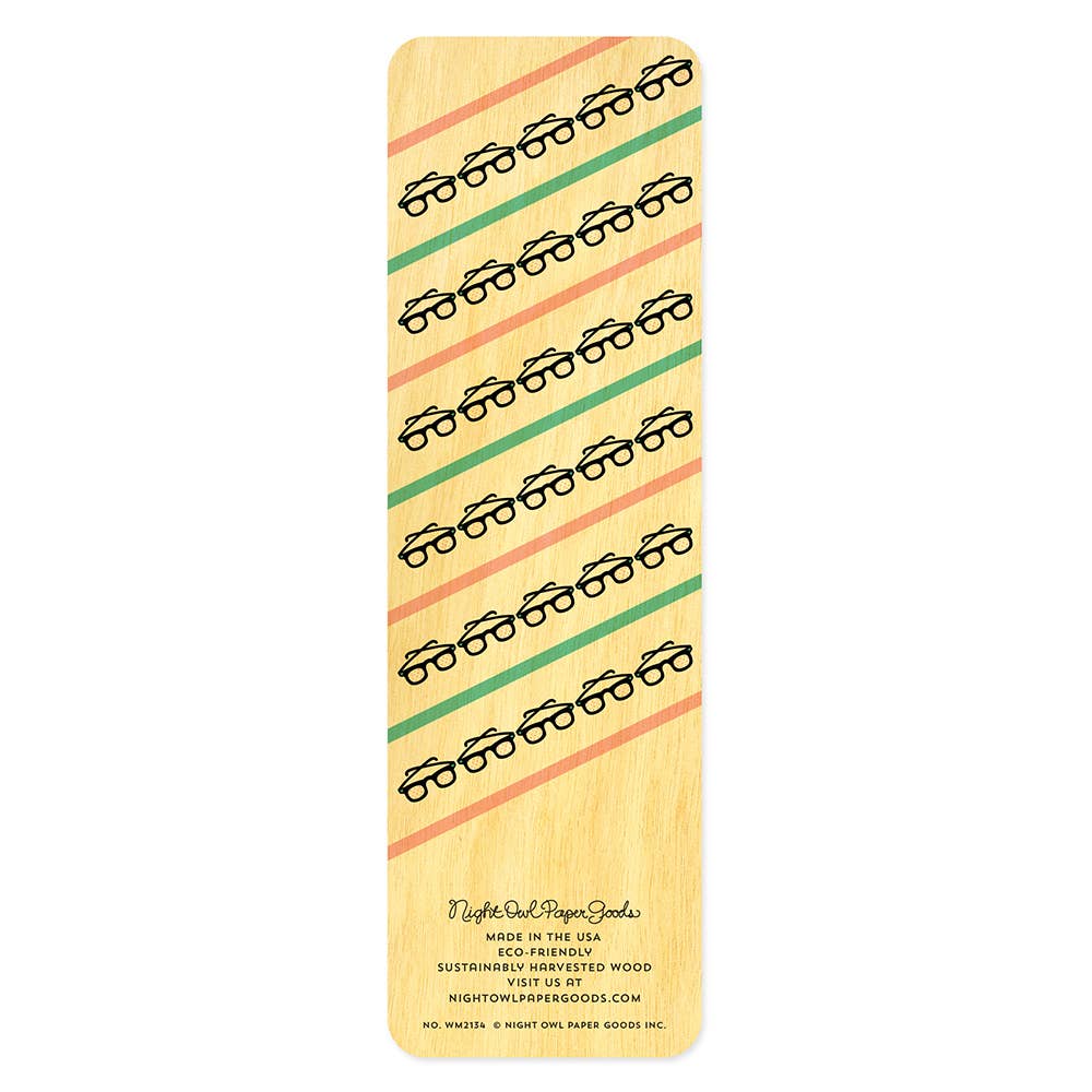 Night Owl Paper Goods - Gonna Read Wood Bookmark