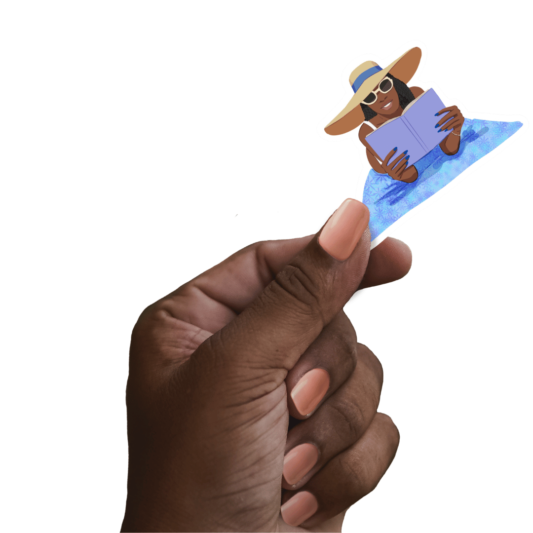 CheerNotes Greeting Cards & Stationery - Beach Read Sticker