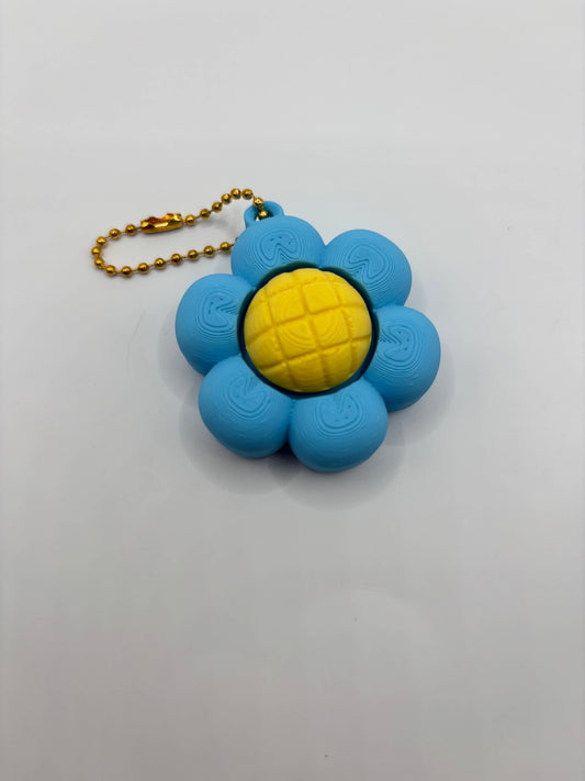 Stella Cake Creations - Flower Fidget Clicker: Blue
