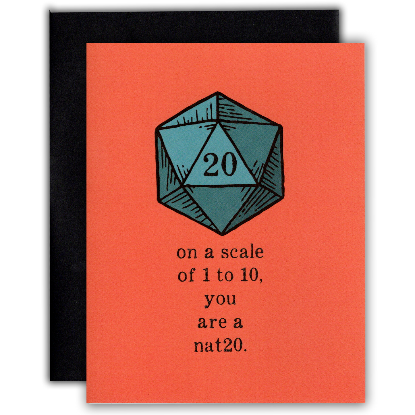 Storymakers Trading Co. - You are a nat20 - D&D/RPG Thank You/Love/Friendship card