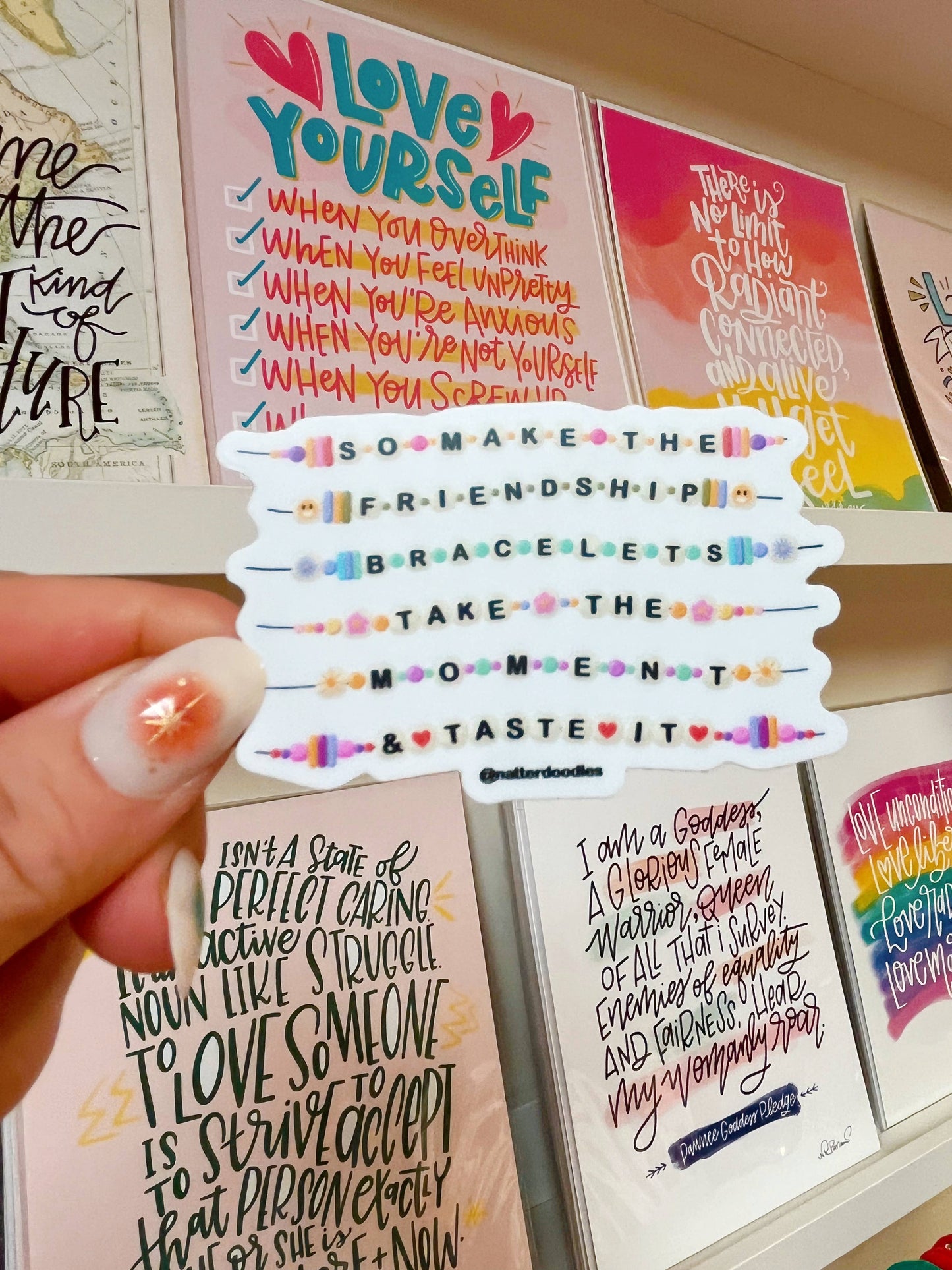 NatterDoodle - Taylor Swift Friendship Bracelets You're On Your Own Kid: Single