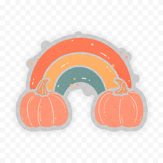 Big Moods - Rainbow Pumpkin Sticker
